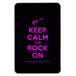 [Electric guitar] keep calm and rock on  Flexible magnets