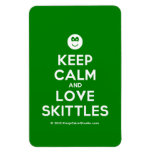 [Smile] keep calm and love skittles  Flexible magnets