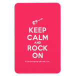 [Electric guitar] keep calm and rock on  Flexible magnets