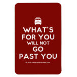 [Campervan] what's for you will not go past you  Flexible magnets