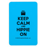 [Campervan] keep calm and hippie on  Flexible magnets