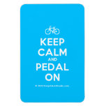 [Bicycle] keep calm and pedal on  Flexible magnets