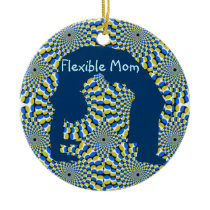 Flexible Mom ornament ornaments