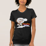Fliaming Igloo Girl Fights Back T-shirt