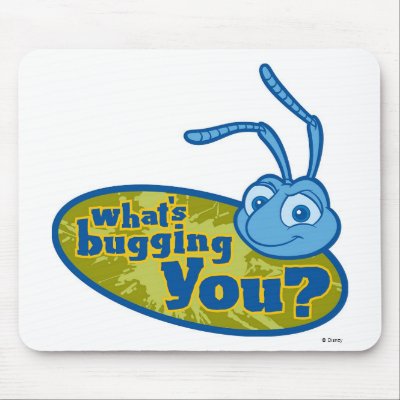 Flick: What's bugging you? Disney mousepads