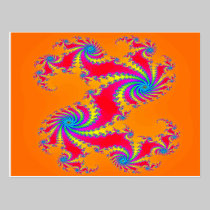 Flickr Picnik Zazzle Fractals postcards