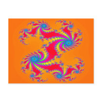 Flickr Picnik Zazzle Fractals Post Card