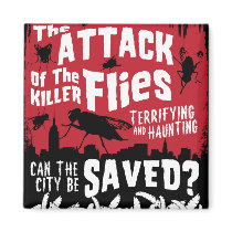 Flies Attack! magnets