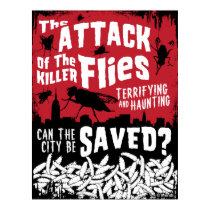 Flies Attack! posters
