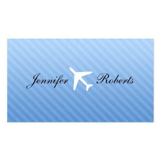 Flight Attendant Business Cards