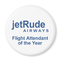 Flight Attendant of the Year Magnets