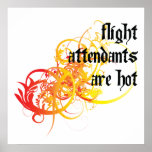 Flight Attendants Are Hot posters