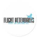 Flight Attendants Do It Better! stickers by poorrichards Flight Attendants Do It Better! stickers
