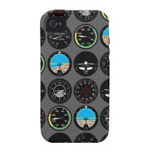 Flight Instruments iPhone 4/4S Covers