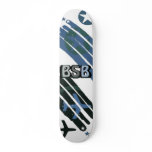 Flight/Navy Skate Board Deck
