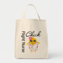 Flight Nurse Chick v2 Canvas Bag