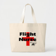 "Flight Nurse" Unique Gift Ideas Tote Bags