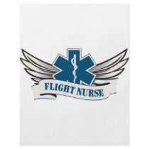 flight nurse wings flyer design
