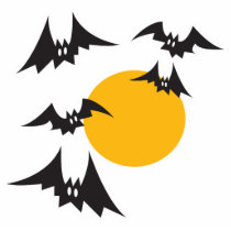 flight of bats photo cut out