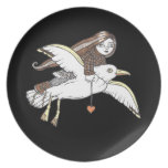 Flight of Fancy Art Plate plates