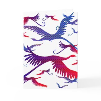 Flight of Fancy Greeting Card card