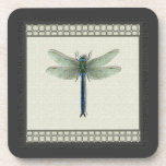 Flight of the Dragonfly cork coasters