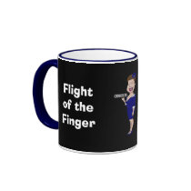 Flight of the Finger mugs