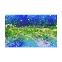 Flight of the Fireflies Canvas Print canvas prints