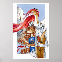 Flight of the Godkin Griffin Posters
