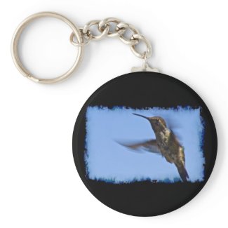 Flight of the Hummingbird Key Chain