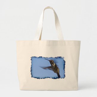 Flight of the Hummingbird Tote Bag