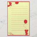 Flight of the Red Balloon stationery