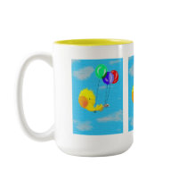 Flight of the Sadler Bird mugs