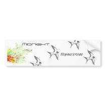 Flight Of The Sparrows bumper stickers