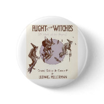 Flight of the Witches buttons by belablack Flight of the Witches buttons