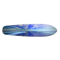 Flight over Water - Retro skateboards