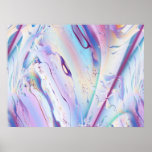 Flight Plan Abstract Art Poster