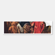 Flight To Egypt By Huber Wolf (Best Quality) Bumper Sticker