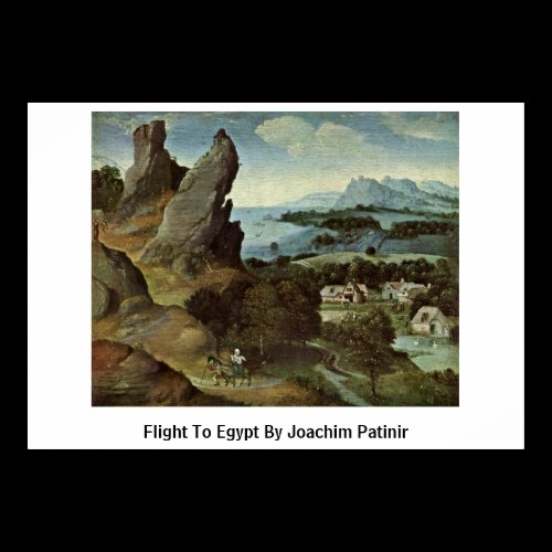 Flight To Egypt By Joachim Patinir Poster