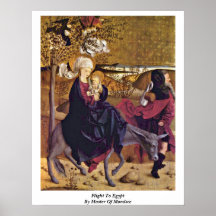 Flight To Egypt By Master Of Mondsee Poster
