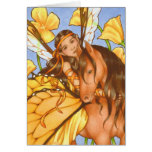 Flights of Fancy - Pretty Fairy Horse Card cards