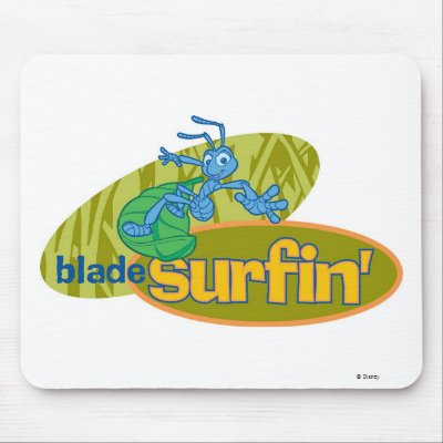 Flik Blade Surfing Disney mousepads