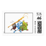 Flik , Heimlich, and Ladybug Disney postage