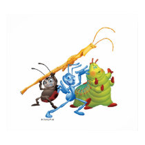 Flik , Heimlich, and Ladybug Disney posters by disney Flik , Heimlich, and Ladybug Disney posters