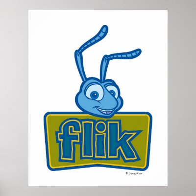 Flik Logo Disney posters