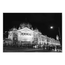Flinders Station, Melbourne - 12 x 8 Print Photo