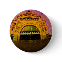Flinders street station, Melbourne buttons