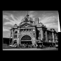 Flinders Street Station, Melbourne cards
