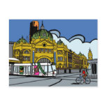 Flinders Street Station Postcard