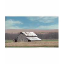 Flint Hills barn t-shirts by MAPASUE Flint Hills barn t-shirts